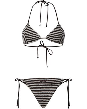 MC2 Saint Barth Bikini Triangolo - Bianco