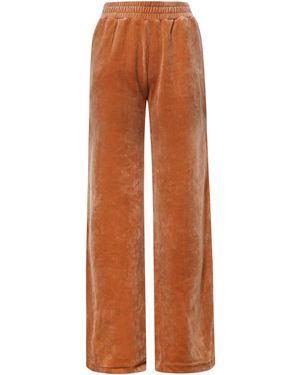 Chloé Pantaloni Joggers - Marrone