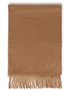 Max Mara Sciarpa Monogram - Marrone