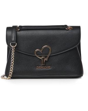 Love Moschino Borsa A Tracolla Con Logo - Nero