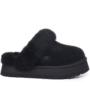 UGG Slipper Disquette - Nero