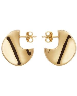 Bottega Veneta Orecchini Disc Piccoli - Metallizzato