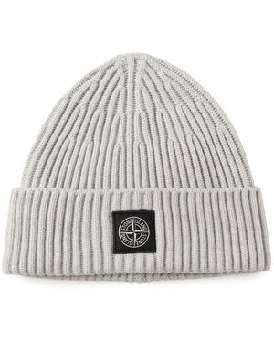 Stone Island Beanie - Grigio