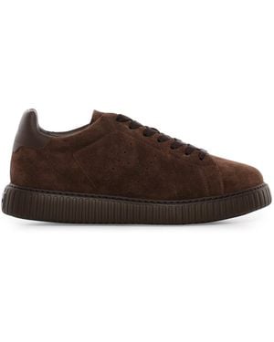 Hogan Sneakers H-Stripes - Marrone