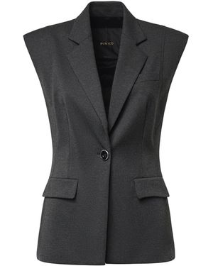 Pinko Giacca Gilet Monopetto - Nero