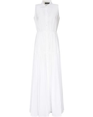 Alberto Audenino Vestito Chemisier Lily - Bianco