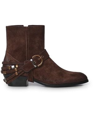 Pinko Ankle Boot Jane - Marrone