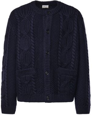 Saint Laurent Cardigan - Blu