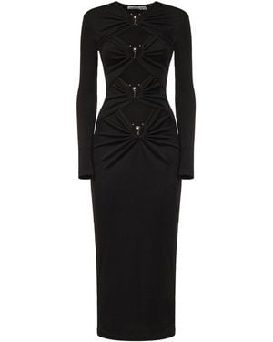 Christopher Esber Abito Midi Orbit Con Cut-Out - Nero