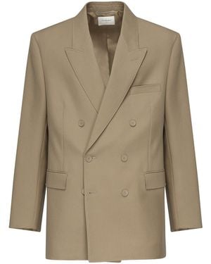 Saint Laurent Giacca Doppiopetto - Neutro