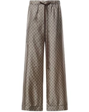 Gucci Pantaloni - Marrone