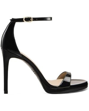 Stuart Weitzman Sandali Nudist Platform - Nero