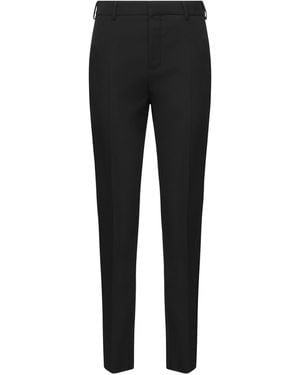 Saint Laurent Pantaloni Smoking Dritti - Nero