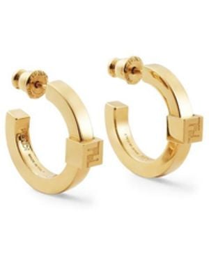 Fendi Orecchini Forever - Metallizzato
