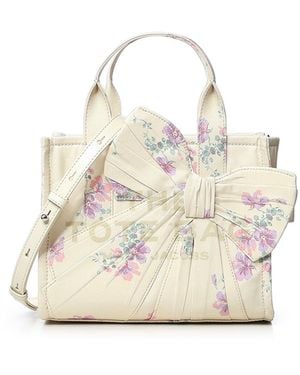 Marc Jacobs Borsa Tote Bow Small - Bianco