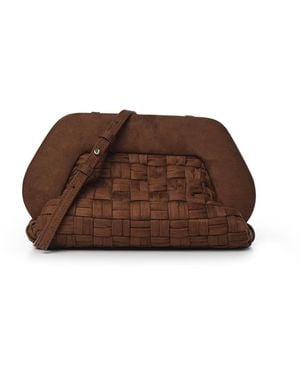 THEMOIRÈ Clutch Bios Medium - Marrone