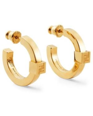 Fendi Orecchini Forever - Metallizzato