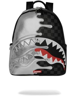 Sprayground Zaino Savage Side Drip Check - Nero