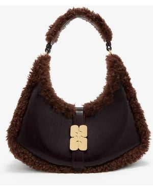 Ganni Small Kat Bag In - Black
