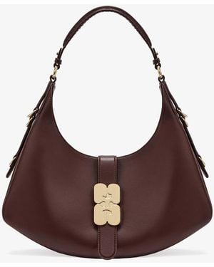 Ganni Small Kat Bag - Brown