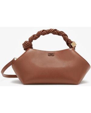 Ganni Kleine Bou-Tasche - Braun