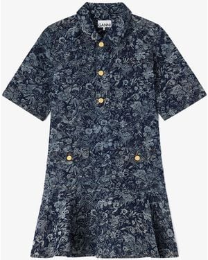 Ganni Dress - Blue