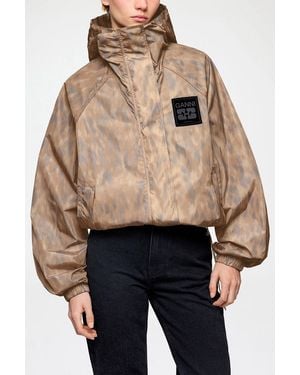 Ganni Flyweight Jacket - Natural