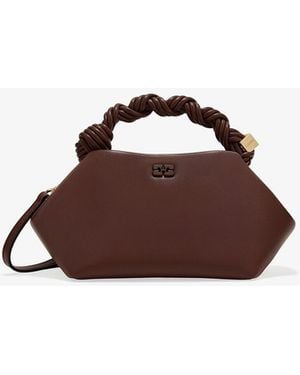 Ganni Small Bou Bag - Brown