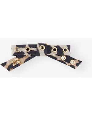 Ganni Eyelet Bow Barrette - Multicolor