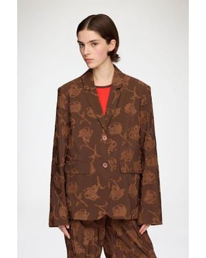 Ganni Blazer - Brown
