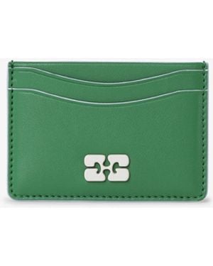 Ganni Bou Card Holder - Green