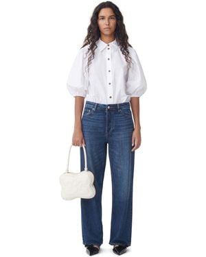 Ganni Dark Izey Jeans - Blue