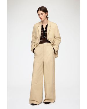 Ganni Trousers - Natural