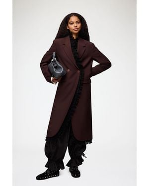 Ganni Long Blazer - Black