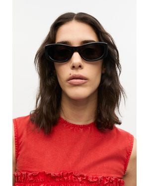 Ganni X Ace & Tate Lana Sunglasses - Red