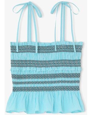 Ganni Top - Blue