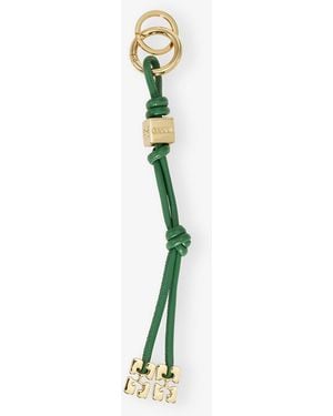 Ganni Bou Keyring - Blue