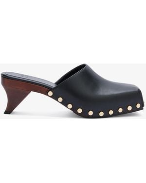 Ganni June Sabot Mule In - Black