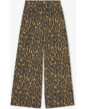 Ganni Baggy Jeans - Green