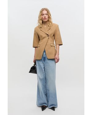 Ganni Light Baggy Jeans - Blue