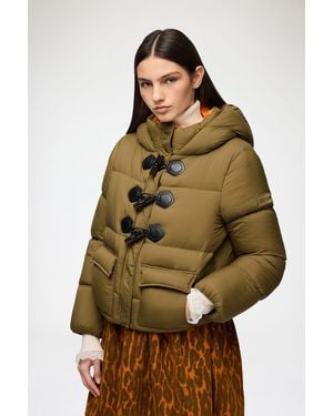 Ganni Mini Puffer - Green
