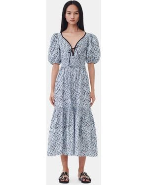 copenhagen solene long dress s size Solene Brown High-Neck Maxi Dress With Wrap And Drape Detail – Club L  London