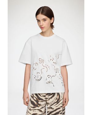 Ganni T-Shirt - White