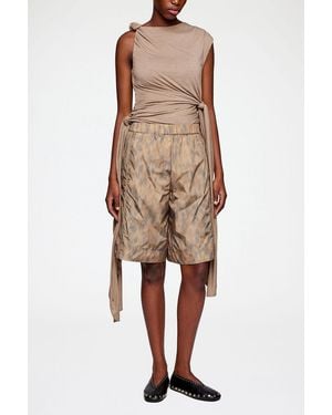 Ganni Shorts - Natural