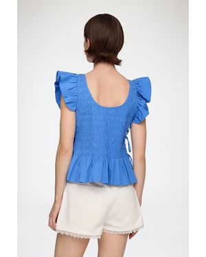 Ganni Top - Blue
