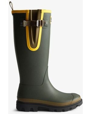 Ganni X Hunter Downpour Tall Boots - Yellow