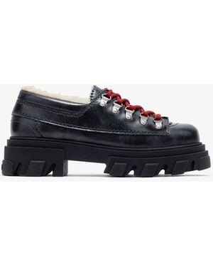 Ganni Cleated Derbies - Black