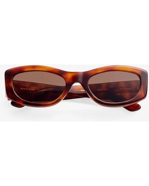 Ganni X Ace & Tate Lana Sunglasses - Red