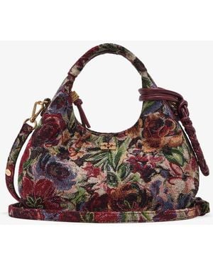 Ganni Tapestry Mini Hobo Bag - Multicolour