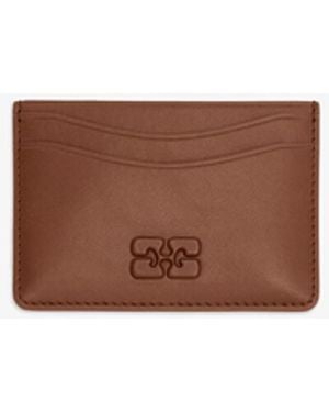 Ganni Bou Card Holder - White